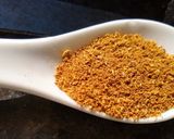 A picture of step 1 of Kadai Paneer.