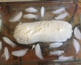 A picture of step 2 of California Farm Fresh Mozarella Cheese.