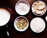 A picture of step 1 of Matka Kulfi #foodiesandfriends.