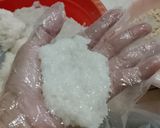 Foto langkah ke 5 dari resep Lemper Isi Ayam.