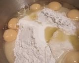 A picture of step 1 of Maltagliati Pasta Dish or Rhombus and Sausage.