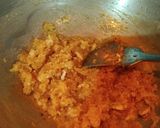 A picture of step 3 of Coconut Ladoo.