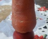 Foto del paso 1 de la receta: Árbol de frutas, base zanahoria y manzana