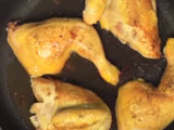 Pollo con Peras y Espárragos al Balsámico