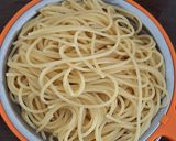 Foto langkah ke 1 dari resep Creamy Shrimp Pasta.