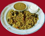 A picture of step 4 of Kodo millet uppuma.