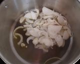 Une image de l'étape 2 de Risotto de Saint-Jacques au chorizo.