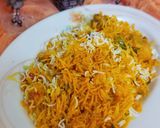 A picture of step 10 of Chicken Degi qorma Biryani my version.
