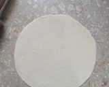 A picture of step 5 of Mooli k parathay.