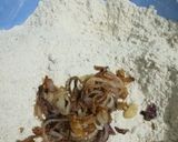 A picture of step 3 of Wholemeal onion chapati.