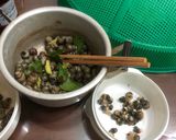 Hình bước làm 5 của món Bún ốc dì Thảo
