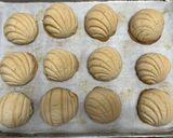 Édes mexikói kalács: concha recept fázis 7 fotója