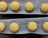 Hình bước làm 13 của món Melon bread - Bánh mì đáng yêu cho bé #ngon_bất_ngờ