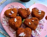 A picture of step 6 of ஹார்ட் ஷேப் வெஜிடபுள் கட்லெட் ! #HH #valentinespecial.