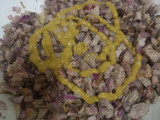 Empanadas de cerdo reciclando