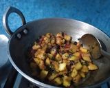 आलू मेथी की सब्जी(aloo methi ki sabji recipe in Hindi) रेसिपी चरण 3 फोटो