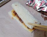 Foto langkah ke 9 dari resep Bekal Bento Sandwich 3in1.
