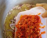 A picture of step 3 of Carrots and potatoe rice.