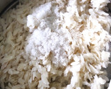 A picture of step 1 of Kanda Batata Poha.