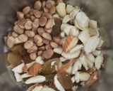 A picture of step 3 of Sooji Halwa.