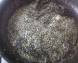 A picture of step 10 of Linguine Risottate with Calamari on Zucchini Cream.