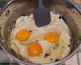 Tejbegríz gombóc 🥛🥚🥛🍊🫐(aszalt vörös áfonyával) recept fázis 4 fotója