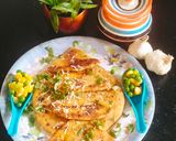 A picture of step 2 of Garlic Paneer Paratha.