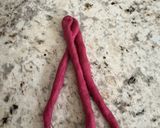 A picture of step 5 of Puppy beet treats.