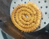 A picture of step 6 of Ground rice chakli.