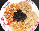 Hình bước làm 1 của món Granola (ngũ cốc yến mạch)