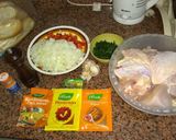 Foto del paso 1 de la receta: Arroz con pollo al azafrán