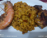 Foto del paso 5 de la receta: Paella de conejo y gambas langostineras