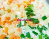 Foto langkah ke 2 dari resep Roti tawar isi rougut sayur.