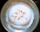 A picture of step 2 of Paneer ice-cream recipe.