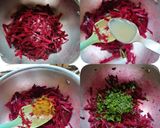 A picture of step 3 of 5 minutes Stir-Fry Beetroot Sambharo. Quick And Nutritional.