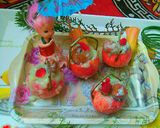 A picture of step 13 of Gulgule rabadi with apple basket.