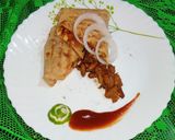 A picture of step 21 of CHATPATA RAJMA WRAP/RED KIDNEY BEANS BURRITOS.