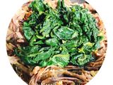 ته چین گوشت و اسفناج