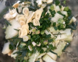 Foto del paso 1 de la receta: Espinaca y Acelga con Salsa Blanca rápida