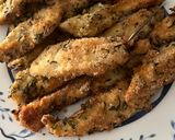 Foto del paso 6 de la receta: Pollo rebozado al estragón y sopa de estrellitas …