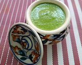 A picture of step 3 of Sandwich Chutney (Green).