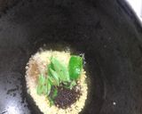 A picture of step 1 of Jain Biryani.