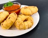 रिंग समोसे /डोनट समोसे (ring samose/ donut samose recipe in Hindi) रेसिपी चरण 9 फोटो
