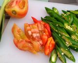 Foto langkah ke 4 dari resep Lodeh Tempe Cabe Ijo.
