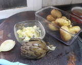 Foto del paso 3 de la receta: Ensalada de patatas, huevo y alcachofas