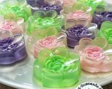 Foto langkah ke 2 dari resep Jelly Pudding Mawar🌹.