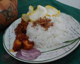 Foto langkah ke 5 dari resep Nasi Uduk (pakai sisa nasi) #pr_homemadestreetfood.