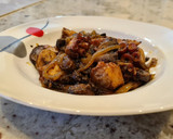 Foto del paso 4 de la receta: Salteado de pulpo con champiñones