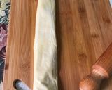 Foto del passaggio 4 della ricetta Torta Millefoglie alla crema pasticcera 🍋🍑