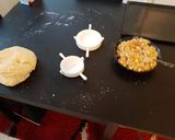 A picture of step 2 of Meat pie.